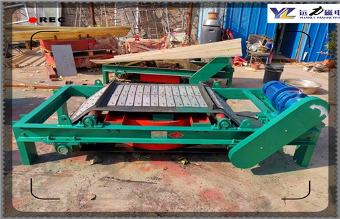 電磁自卸除鐵器，甘肅電磁自卸式除鐵器設計安裝工作視頻_國家標準_甘肅電磁自卸式除鐵器設計廠家配電箱型號