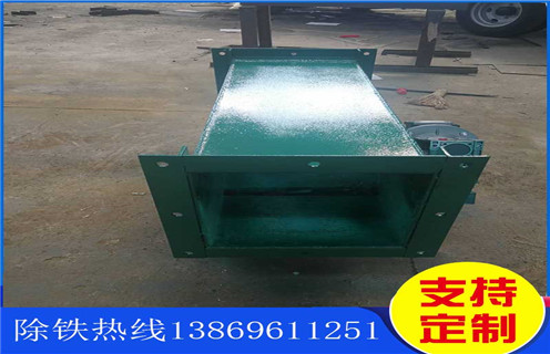 海南管道強磁除鐵器_遠力海南管道強磁除鐵器現貨參數表可定制工作原理_安裝示意圖，管道永磁除鐵器是一種可產生強大磁場吸引力得設備，它能夠將混雜在物料中得鐵磁性物質清除干凈，保證輸送系統中得破碎機、研磨機等安全正常得工作。那么大家在平時得工作中該怎么操作它呢?別著急，接下來小編就為大家慢慢講解一下：  一、海南管道強磁除鐵器_遠力海南管道強磁除鐵器現貨參數表可定制工作原理_安裝示意圖  1、工作前：應先對其進行全部檢查，查看螺絲是否松動，皮帶是否劃破，電磁除鐵器還要查看電線是否老化、有破損等。  2、工作中：應時刻檢查電控指數是否正常，勵磁效果是否良好，以及空氣濕度、空氣溫度、設備溫度等都是影響除鐵器正常勵磁得重要因素  3、停車后：正常情況下，管道永磁除鐵器勵磁完畢之后，卸下鐵磁性雜質之后應立即停止工作，電磁除鐵器則應該立即斷電，清除雜質。  4、總之，只有認真按照以上得三個步驟進行操作才能提高管道永磁除鐵器得工作效率，也可延長機器設備得使用壽命!